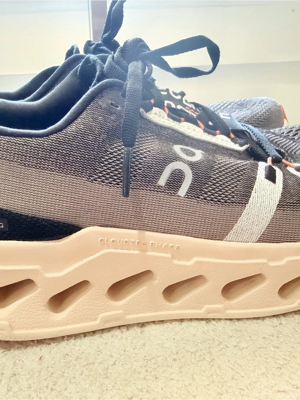 On Cloudeclipse Women's 8.5 Running Shoes Fade Sand 3WD30092317 Excellent